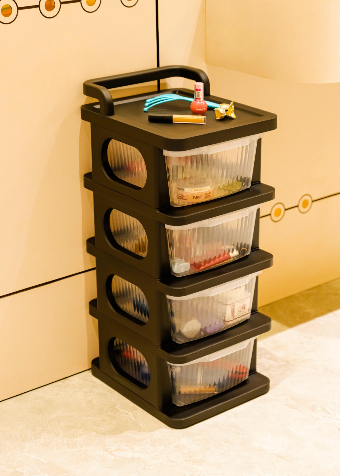 Multipurpose Plastic Storage Drawer Cabinet (2β7 Layer) | Home, Kitchen & Bedroom Organizer