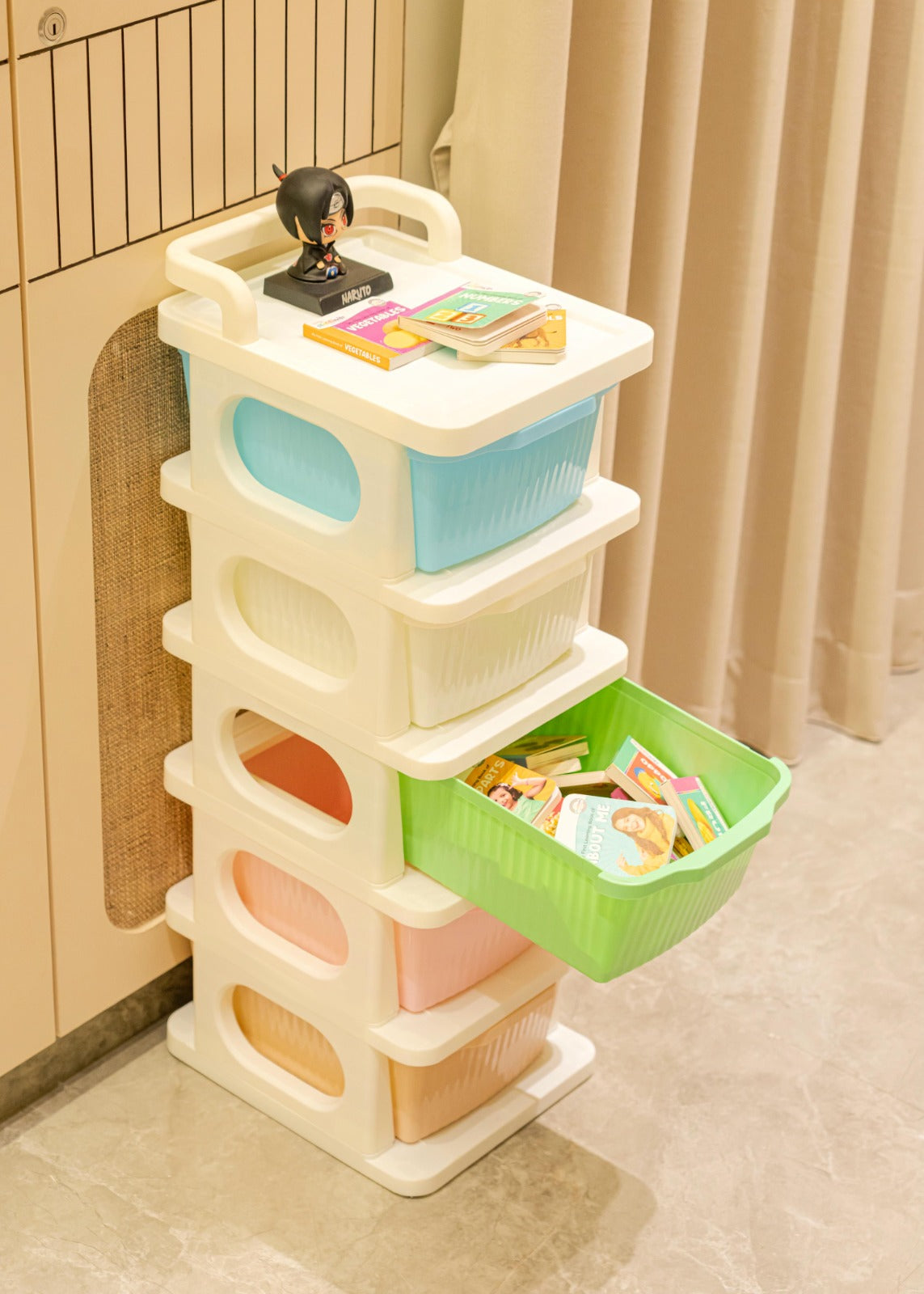 Multipurpose Plastic Storage Drawer Cabinet (2β7 Layer) | Home, Kitchen & Bedroom Organizer