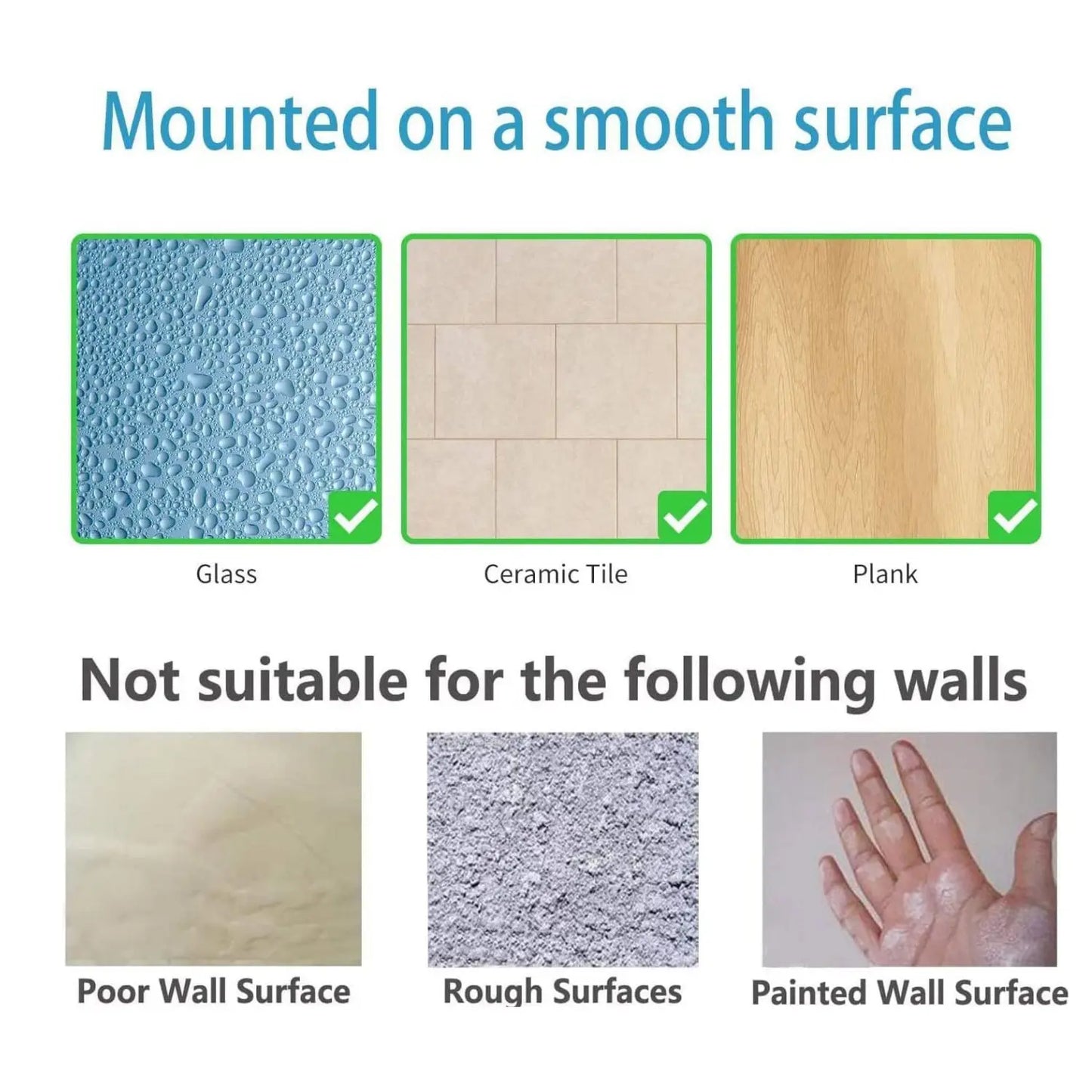 TrendoShop Corner Bathroom Shelf Iron Wall Mounted Storage Rack Matte Black Anti Rust No Drill Bathroom Kitchen Organizer Heavy Duty