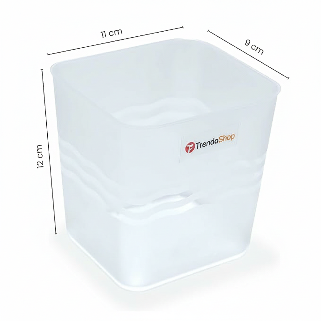 TrendoShop 6 Pcs Refrigerator Storage Boxes | Side Door Organizer | Fresh Food & Fruit Containers