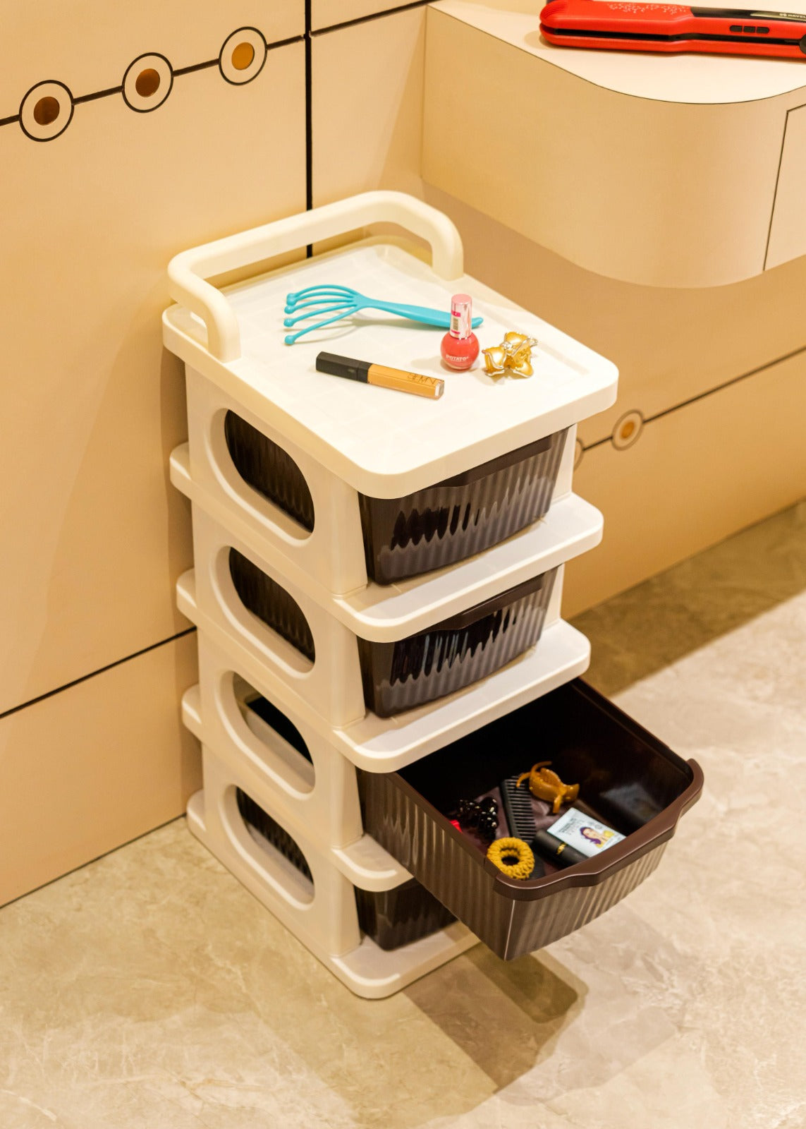 Multipurpose Plastic Storage Drawer Cabinet (2–7 Layer) | Home, Kitchen & Bedroom Organizer