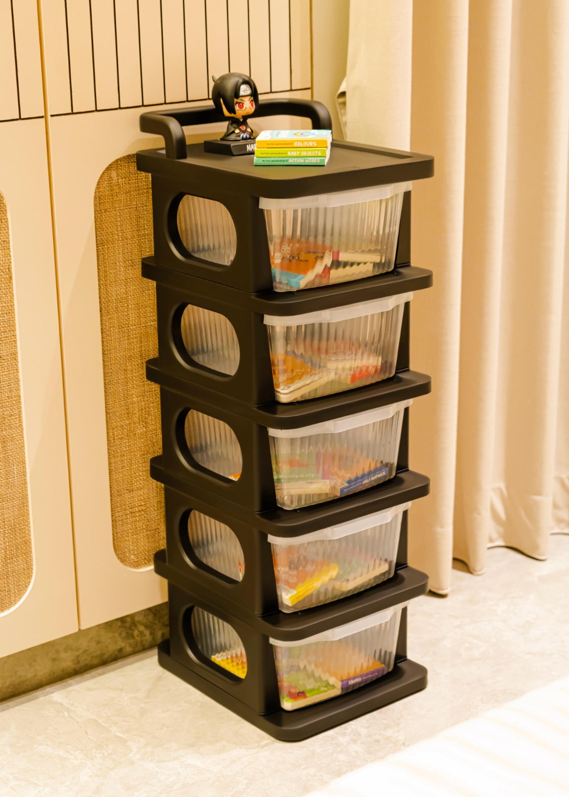 Multipurpose Plastic Storage Drawer Cabinet (2–7 Layer) | Home, Kitchen & Bedroom Organizer